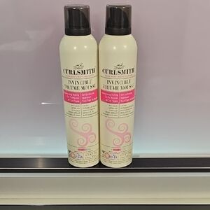 Curlsmith Invincible Volume Mousse Curl Styling Foam 8oz Duo NWT